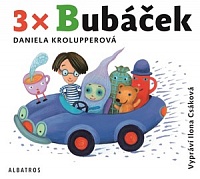 3 x Bubáček-audio kniha-mp3